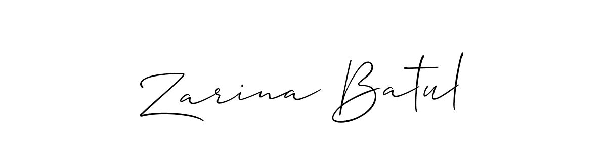 Once you've used our free online signature maker to create your best signature Allison_Script style, it's time to enjoy all of the benefits that Zarina Batul name signing documents. Zarina Batul signature style 2 images and pictures png