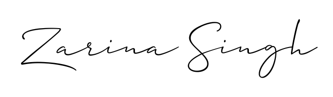 Make a beautiful signature design for name Zarina Singh. Use this online signature maker to create a handwritten signature for free. Zarina Singh signature style 2 images and pictures png