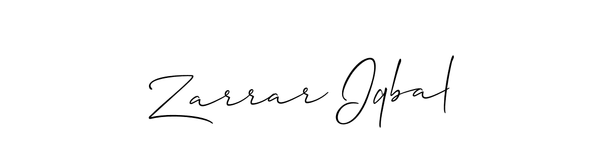 Once you've used our free online signature maker to create your best signature Allison_Script style, it's time to enjoy all of the benefits that Zarrar Iqbal name signing documents. Zarrar Iqbal signature style 2 images and pictures png