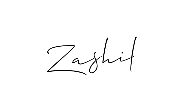 How to Draw Zashil signature style? Allison_Script is a latest design signature styles for name Zashil. Zashil signature style 2 images and pictures png