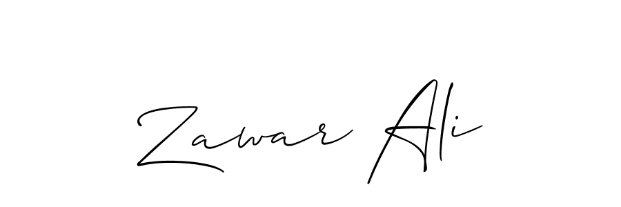 Best and Professional Signature Style for Zawar Ali. Allison_Script Best Signature Style Collection. Zawar Ali signature style 2 images and pictures png