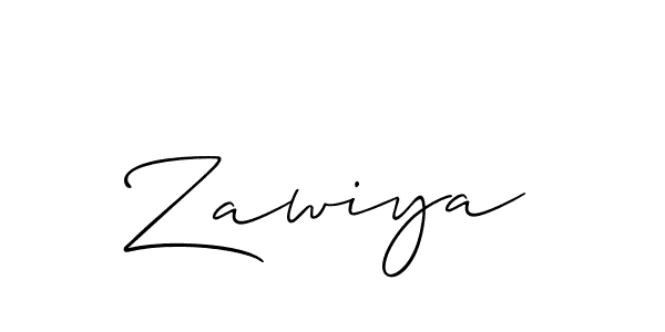 You should practise on your own different ways (Allison_Script) to write your name (Zawiya) in signature. don't let someone else do it for you. Zawiya signature style 2 images and pictures png