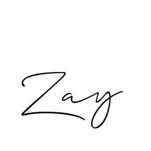 How to Draw Zay signature style? Allison_Script is a latest design signature styles for name Zay. Zay signature style 2 images and pictures png