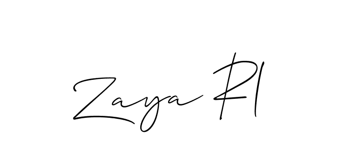 See photos of Zaya Rl official signature by Spectra . Check more albums & portfolios. Read reviews & check more about Allison_Script font. Zaya Rl signature style 2 images and pictures png