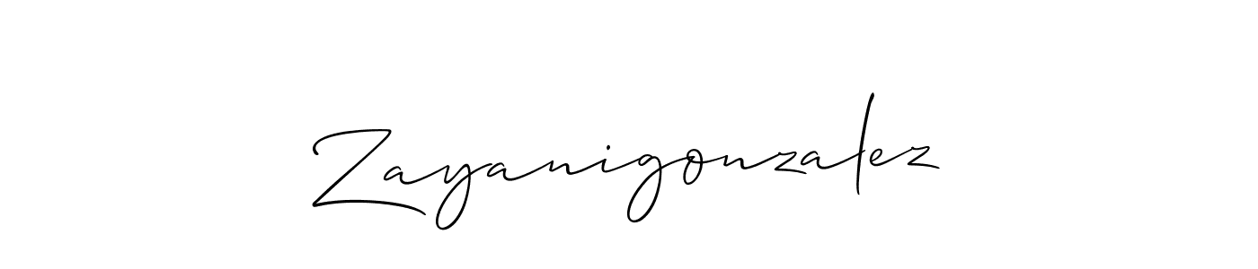 Check out images of Autograph of Zayanigonzalez name. Actor Zayanigonzalez Signature Style. Allison_Script is a professional sign style online. Zayanigonzalez signature style 2 images and pictures png