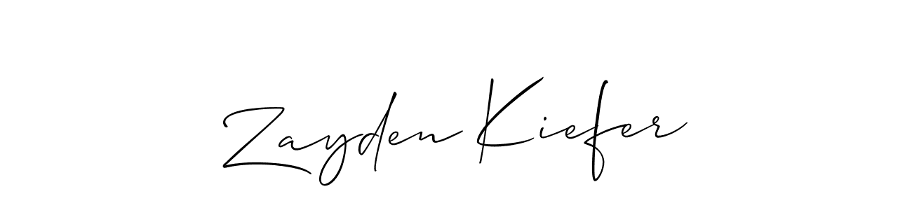 Check out images of Autograph of Zayden Kiefer name. Actor Zayden Kiefer Signature Style. Allison_Script is a professional sign style online. Zayden Kiefer signature style 2 images and pictures png