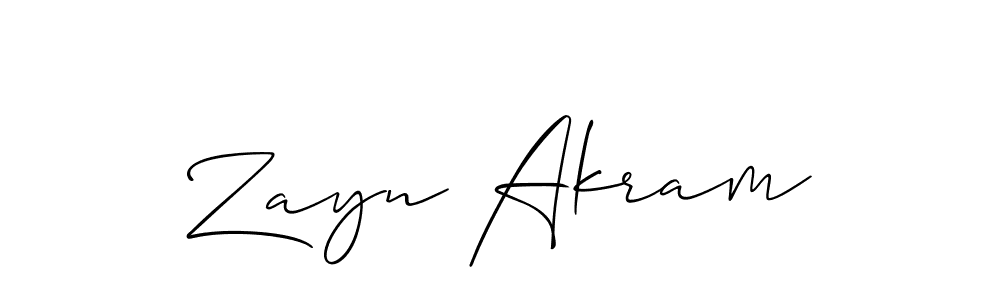 Similarly Allison_Script is the best handwritten signature design. Signature creator online .You can use it as an online autograph creator for name Zayn Akram. Zayn Akram signature style 2 images and pictures png
