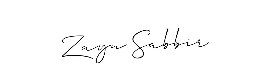 It looks lik you need a new signature style for name Zayn Sabbir. Design unique handwritten (Allison_Script) signature with our free signature maker in just a few clicks. Zayn Sabbir signature style 2 images and pictures png