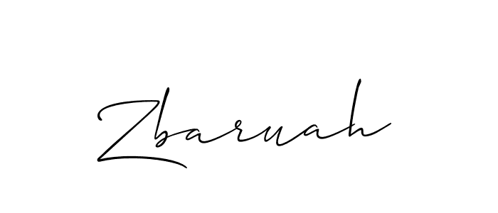 How to Draw Zbaruah signature style? Allison_Script is a latest design signature styles for name Zbaruah. Zbaruah signature style 2 images and pictures png