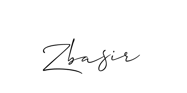 if you are searching for the best signature style for your name Zbasir. so please give up your signature search. here we have designed multiple signature styles  using Allison_Script. Zbasir signature style 2 images and pictures png