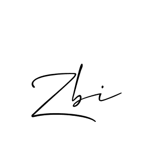 Zbi stylish signature style. Best Handwritten Sign (Allison_Script) for my name. Handwritten Signature Collection Ideas for my name Zbi. Zbi signature style 2 images and pictures png