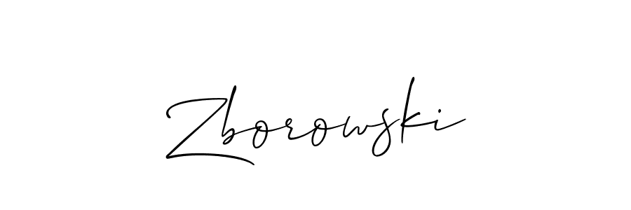 Zborowski stylish signature style. Best Handwritten Sign (Allison_Script) for my name. Handwritten Signature Collection Ideas for my name Zborowski. Zborowski signature style 2 images and pictures png