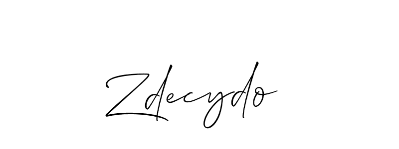 See photos of Zdecydo  official signature by Spectra . Check more albums & portfolios. Read reviews & check more about Allison_Script font. Zdecydo  signature style 2 images and pictures png