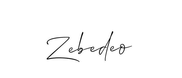 Similarly Allison_Script is the best handwritten signature design. Signature creator online .You can use it as an online autograph creator for name Zebedeo. Zebedeo signature style 2 images and pictures png
