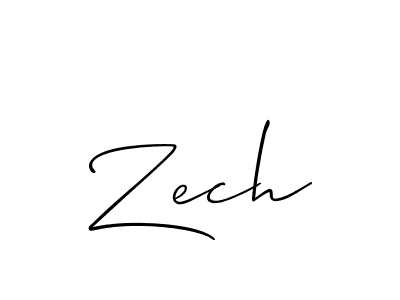 It looks lik you need a new signature style for name Zech. Design unique handwritten (Allison_Script) signature with our free signature maker in just a few clicks. Zech signature style 2 images and pictures png