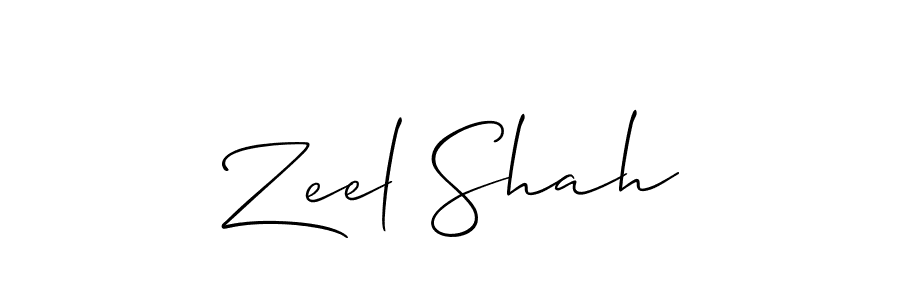 Once you've used our free online signature maker to create your best signature Allison_Script style, it's time to enjoy all of the benefits that Zeel Shah name signing documents. Zeel Shah signature style 2 images and pictures png