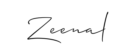 Once you've used our free online signature maker to create your best signature Allison_Script style, it's time to enjoy signing your documents with Zeenal name. Zeenal signature style 2 images and pictures png