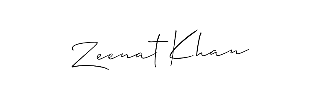 This is the best signature style for the Zeenat Khan name. Also you like these signature font (Allison_Script). Mix name signature. Zeenat Khan signature style 2 images and pictures png