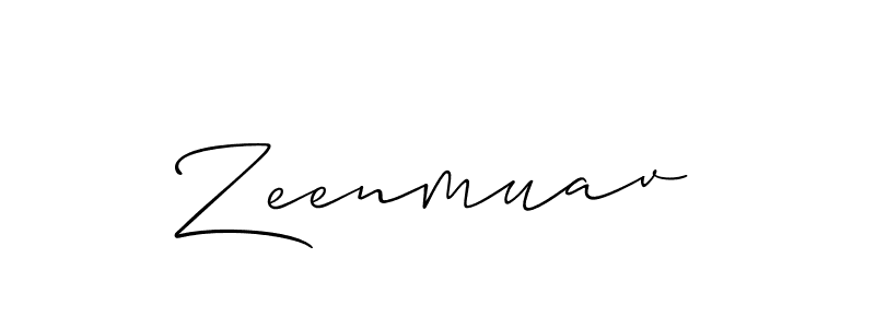 Make a beautiful signature design for name Zeenmuav. Use this online signature maker to create a handwritten signature for free. Zeenmuav signature style 2 images and pictures png