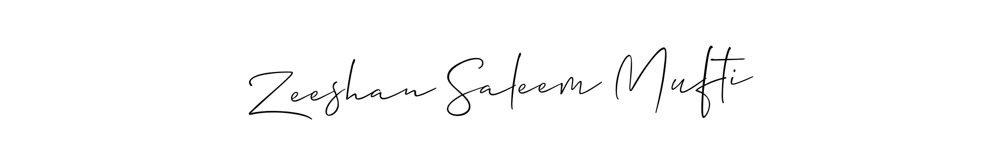 Once you've used our free online signature maker to create your best signature Allison_Script style, it's time to enjoy all of the benefits that Zeeshan Saleem Mufti name signing documents. Zeeshan Saleem Mufti signature style 2 images and pictures png