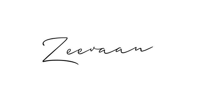 Zeevaan stylish signature style. Best Handwritten Sign (Allison_Script) for my name. Handwritten Signature Collection Ideas for my name Zeevaan. Zeevaan signature style 2 images and pictures png