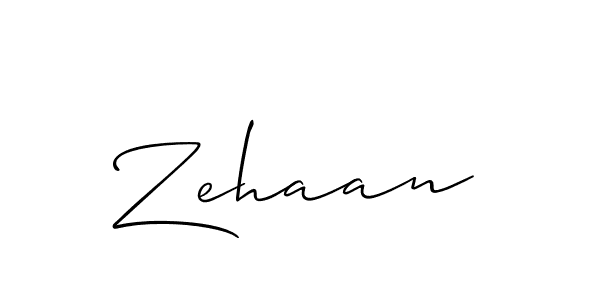 The best way (Allison_Script) to make a short signature is to pick only two or three words in your name. The name Zehaan include a total of six letters. For converting this name. Zehaan signature style 2 images and pictures png