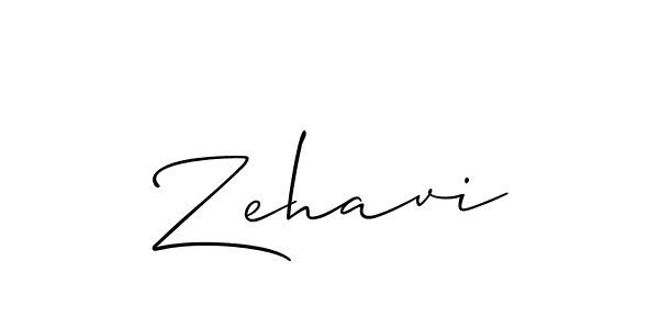 Best and Professional Signature Style for Zehavi. Allison_Script Best Signature Style Collection. Zehavi signature style 2 images and pictures png