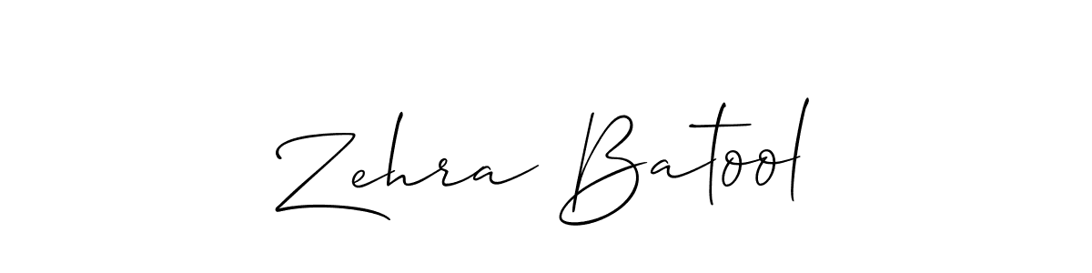 How to Draw Zehra Batool signature style? Allison_Script is a latest design signature styles for name Zehra Batool. Zehra Batool signature style 2 images and pictures png