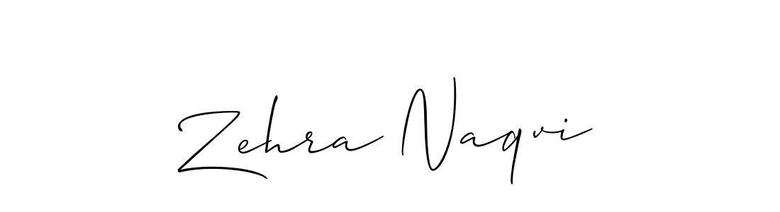 Also we have Zehra Naqvi name is the best signature style. Create professional handwritten signature collection using Allison_Script autograph style. Zehra Naqvi signature style 2 images and pictures png