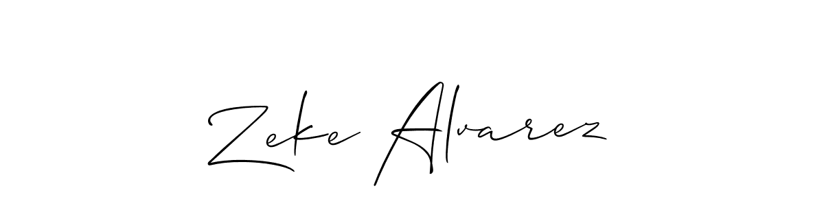 You can use this online signature creator to create a handwritten signature for the name Zeke Alvarez. This is the best online autograph maker. Zeke Alvarez signature style 2 images and pictures png