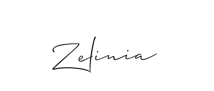 if you are searching for the best signature style for your name Zelinia. so please give up your signature search. here we have designed multiple signature styles  using Allison_Script. Zelinia signature style 2 images and pictures png