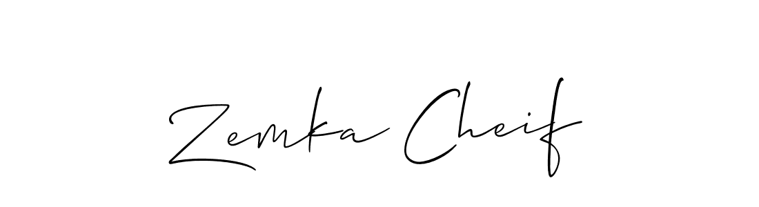 Similarly Allison_Script is the best handwritten signature design. Signature creator online .You can use it as an online autograph creator for name Zemka Cheif. Zemka Cheif signature style 2 images and pictures png