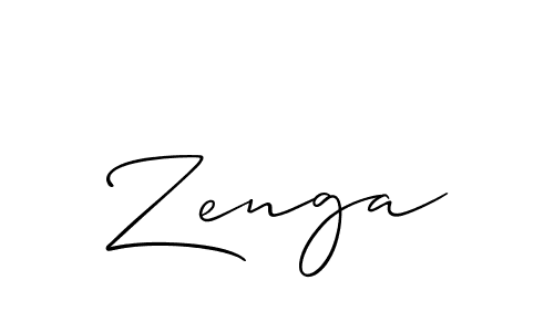 How to Draw Zenga signature style? Allison_Script is a latest design signature styles for name Zenga. Zenga signature style 2 images and pictures png