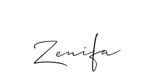 How to Draw Zenifa signature style? Allison_Script is a latest design signature styles for name Zenifa. Zenifa signature style 2 images and pictures png