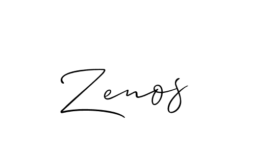 if you are searching for the best signature style for your name Zenos. so please give up your signature search. here we have designed multiple signature styles  using Allison_Script. Zenos signature style 2 images and pictures png