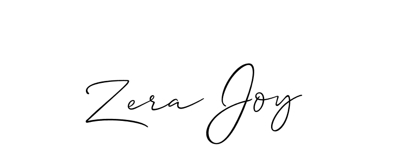 Similarly Allison_Script is the best handwritten signature design. Signature creator online .You can use it as an online autograph creator for name Zera Joy. Zera Joy signature style 2 images and pictures png