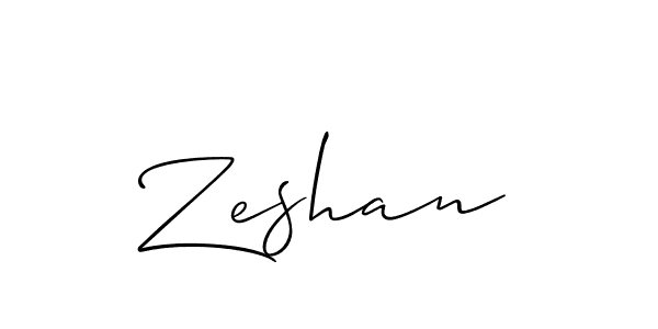 It looks lik you need a new signature style for name Zeshan. Design unique handwritten (Allison_Script) signature with our free signature maker in just a few clicks. Zeshan signature style 2 images and pictures png