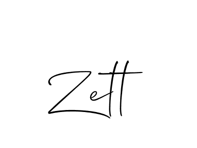 Make a beautiful signature design for name Zett. Use this online signature maker to create a handwritten signature for free. Zett signature style 2 images and pictures png