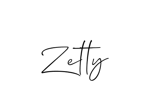 How to make Zetty name signature. Use Allison_Script style for creating short signs online. This is the latest handwritten sign. Zetty signature style 2 images and pictures png