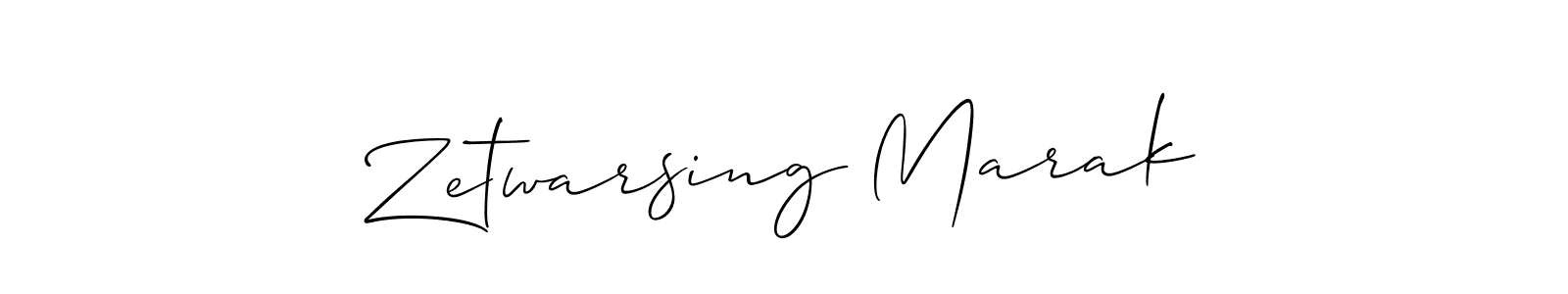 Here are the top 10 professional signature styles for the name Zetwarsing Marak. These are the best autograph styles you can use for your name. Zetwarsing Marak signature style 2 images and pictures png