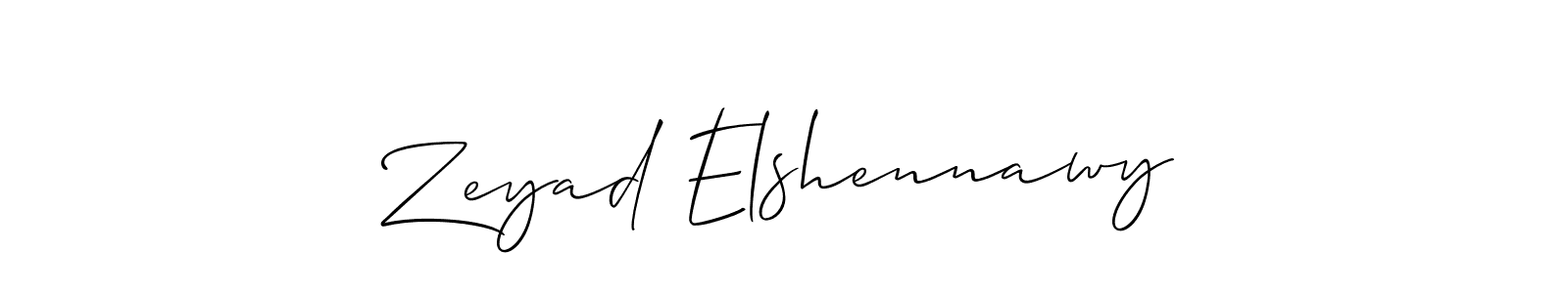 Once you've used our free online signature maker to create your best signature Allison_Script style, it's time to enjoy all of the benefits that Zeyad Elshennawy name signing documents. Zeyad Elshennawy signature style 2 images and pictures png