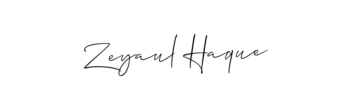 How to Draw Zeyaul Haque signature style? Allison_Script is a latest design signature styles for name Zeyaul Haque. Zeyaul Haque signature style 2 images and pictures png