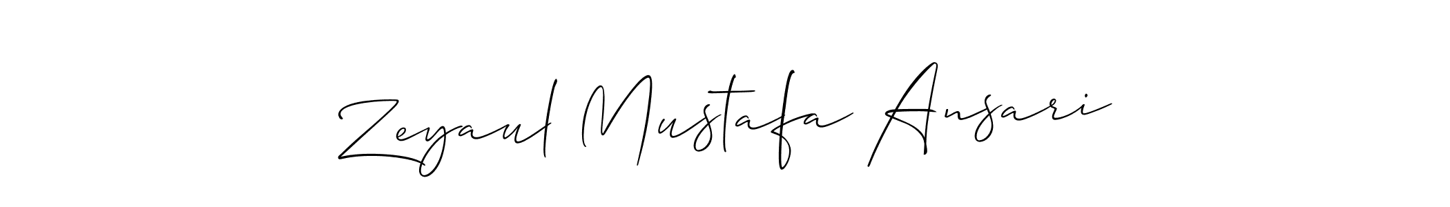 Similarly Allison_Script is the best handwritten signature design. Signature creator online .You can use it as an online autograph creator for name Zeyaul Mustafa Ansari. Zeyaul Mustafa Ansari signature style 2 images and pictures png