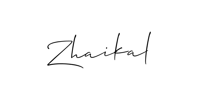 Here are the top 10 professional signature styles for the name Zhaikal. These are the best autograph styles you can use for your name. Zhaikal signature style 2 images and pictures png