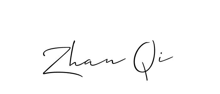 You can use this online signature creator to create a handwritten signature for the name Zhan Qi. This is the best online autograph maker. Zhan Qi signature style 2 images and pictures png