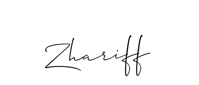 84+ Zhariff Name Signature Style Ideas 