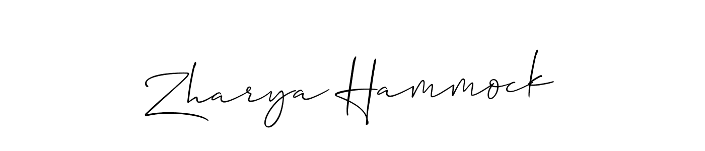 Check out images of Autograph of Zharya Hammock name. Actor Zharya Hammock Signature Style. Allison_Script is a professional sign style online. Zharya Hammock signature style 2 images and pictures png