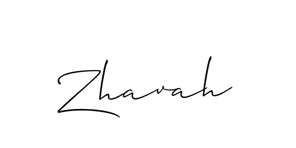 Make a short Zhavah signature style. Manage your documents anywhere anytime using Allison_Script. Create and add eSignatures, submit forms, share and send files easily. Zhavah signature style 2 images and pictures png