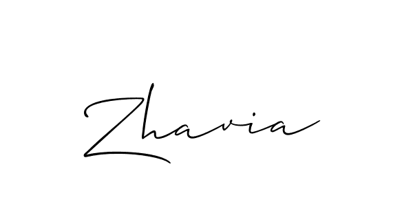 How to make Zhavia name signature. Use Allison_Script style for creating short signs online. This is the latest handwritten sign. Zhavia signature style 2 images and pictures png