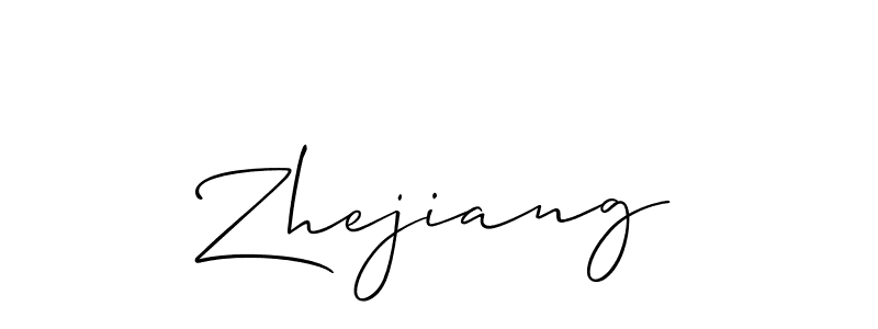 Zhejiang stylish signature style. Best Handwritten Sign (Allison_Script) for my name. Handwritten Signature Collection Ideas for my name Zhejiang. Zhejiang signature style 2 images and pictures png